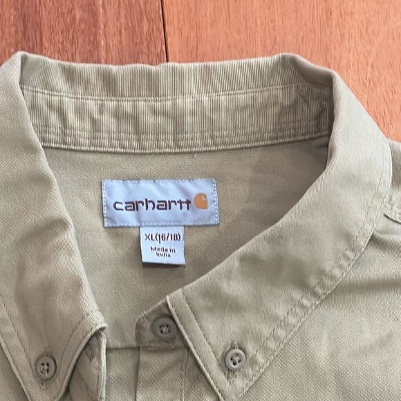 Carhartt Women's Rugged Professional Short Sleeve Shirt size XL(16/18) - Picture 3 of 10